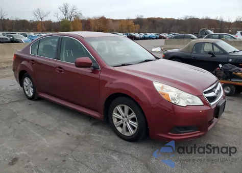 2011 Subaru Legacy 2.5I Premium из США, поврежденный, VIN 4S3BMBC60B3229126